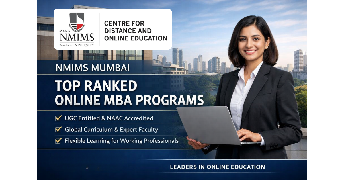 NMIMS Mumbai - top ranked online mba programs